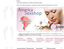 Tablet Screenshot of americasexshop.com.ar